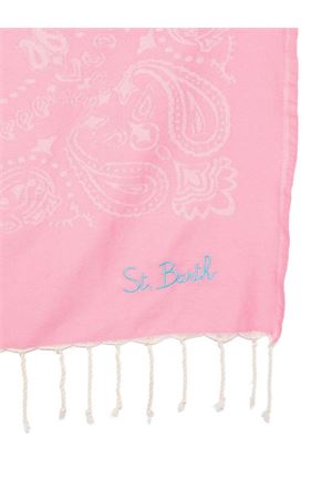 Telo in cotone stampa Paisley Rosa SAINT BARTH KIDS | FOUT00902704L